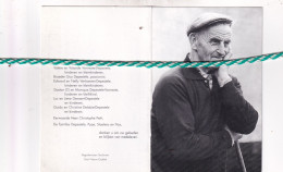 Noël Depestele-Staelens, Rollegem 1906, Kortrijk 1997. Foto - Obituary Notices