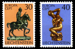 LIECHTENSTEIN 1974 Nr 600-601 Postfrisch SAC3126 - Unused Stamps