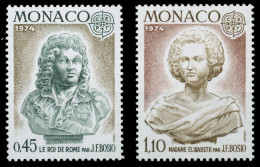 MONACO 1974 Nr 1114-1115 Postfrisch SAC319A - Unused Stamps
