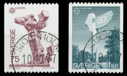 SCHWEDEN 1974 Nr 852-853 Gestempelt X0450F2 - Used Stamps