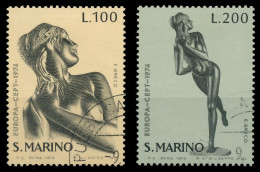 SAN MARINO 1974 Nr 1067-1068 Gestempelt X0450FE - Used Stamps