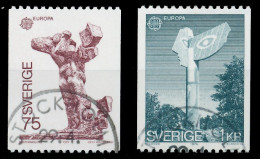 SCHWEDEN 1974 Nr 852-853 Gestempelt X045152 - Used Stamps