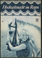 Filmprogramm Film Für Sie Nr. 47 /67, Hochzeitsnacht Im Regen, Traudl Kulikowsky, Frank Schöbel, Regie: Horst Seemann  - Zeitschriften