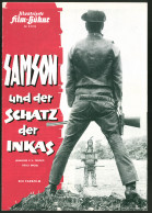 Filmprogramm IFB Nr. S 7275, Samson Und Der Schatz Der Inkas, Alan Steel, Toni Sailer, Regie: Piero Pierotti  - Revistas