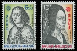 BELGIEN 1975 Nr 1818-1819 Gestempelt X0451C6 - Used Stamps