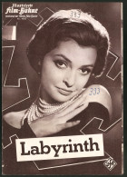 Filmprogramm IFB Nr. 4920, Labyrinth, Nadja Tiller, Peter Van Eyck, Amedeo Nazzari, Regie: Rolf Thiele  - Magazines