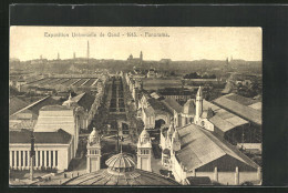 AK Gand, Exposition Universelle 1913, Panorama  - Expositions