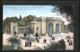 AK Dresden, Internat. Hygiene-Ausstellung 1911, Französischer Staatspavillon  - Exhibitions
