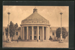 AK Dresden, Internat. Hygiene-Ausstellung 1911, Festplatz Mit Populärer Halle  - Expositions