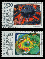 LIECHTENSTEIN 1975 Nr 623-624 Gestempelt X0452E2 - Used Stamps