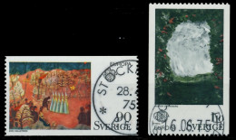 SCHWEDEN 1975 Nr 899-900 Gestempelt X0453E2 - Used Stamps