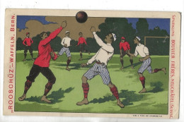Berne Ou Neuchâtel (Suisse, Berne) : Le Jeu Du Ballon à La Main Genre Football Illustration En 1905 (animé) PF - Autres & Non Classés