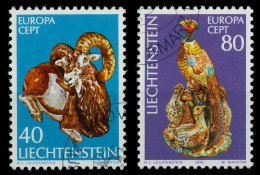 LIECHTENSTEIN 1976 Nr 642-643 Gestempelt X04569E - Used Stamps