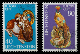 LIECHTENSTEIN 1976 Nr 642-643 Gestempelt X0456AA - Used Stamps
