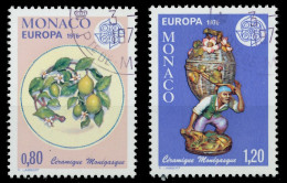 MONACO 1976 Nr 1230-1231 Gestempelt X04570E - Used Stamps