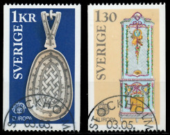 SCHWEDEN 1976 Nr 943-944 Gestempelt X0457C2 - Used Stamps