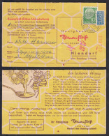Koppengrave über Alfeld Leine Landpost Überstempel Auf Karte 1955   (32689 - Autres & Non Classés