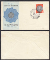 BRD Bund FDC 20.6.1958 10 Jahre Deutsche Mark    (32690 - Sonstige & Ohne Zuordnung