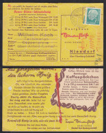 Koppengrave über Alfeld Leine Landpost Überstempel Auf Karte 1955   (32688 - Other & Unclassified