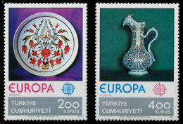 TÜRKEI 1976 Nr 2385-2386 Postfrisch SAC709A - Unused Stamps