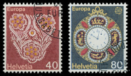 SCHWEIZ 1976 Nr 1073-1074 Gestempelt X04B05A - Used Stamps