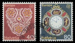 SCHWEIZ 1976 Nr 1073-1074 Gestempelt X04B066 - Used Stamps