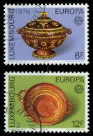 LUXEMBURG 1976 Nr 928-929 Gestempelt X04B07A - Used Stamps