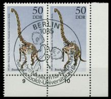 DDR 1990 Nr 3327 ESST Zentrisch Gestempelt WAAGR PAAR ECKE-U X04B36E - Used Stamps