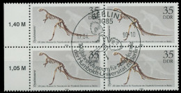 DDR 1990 Nr 3326 ESST Zentrisch Gestempelt VIERERBLOCK SRA X04B39A - Used Stamps