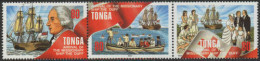 Tonga 1997 SG1389a 80s Christianity Strip Of 3 MNH - Tonga (1970-...)