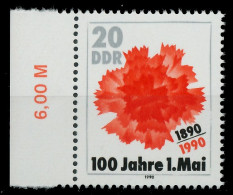 DDR 1990 Nr 3323 Postfrisch SRA X04B422 - Neufs