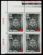 DDR 1990 Nr 3322 Postfrisch VIERERBLOCK ECKE-OLI X04B43A - Neufs