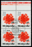 DDR 1990 Nr 3323 ESST Zentrisch Gestempelt VIERERBLOCK ORA X04B452 - Used Stamps