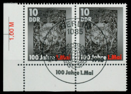 DDR 1990 Nr 3322 ESST Zentrisch Gestempelt WAAGR PAAR ECKE-U X04B46E - Used Stamps
