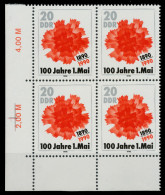 DDR 1990 Nr 3323 Postfrisch VIERERBLOCK ECKE-ULI X04B476 - Unused Stamps