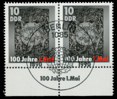 DDR 1990 Nr 3322 ESST Zentrisch Gestempelt WAAGR PAAR URA X04B456 - Oblitérés