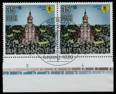 DDR 1990 Nr 3315 ESST Zentrisch Gestempelt WAAGR PAAR URA X050E9E - Used Stamps
