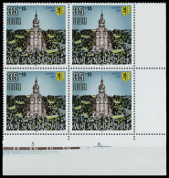 DDR 1990 Nr 3315 Postfrisch VIERERBLOCK ECKE-URE X050EB2 - Unused Stamps