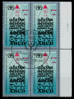 DDR 1990 Nr 3353 ESST Zentrisch Gestempelt VIERERBLOCK SRA X050F72 - Used Stamps