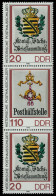 DDR ZUSAMMENDRUCK Nr SZd 386 Postfrisch 3ER STR X0512E2 - Zusammendrucke