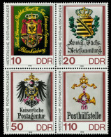 DDR ZUSAMMENDRUCK Nr VB1 3306-3309 Postfrisch VIERERBLO SAD3406 - Zusammendrucke