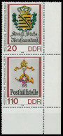 DDR ZUSAMMENDRUCK Nr SZd 385 Postfrisch SENKR PAAR ECKE X051406 - Zusammendrucke