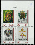DDR ZUSAMMENDRUCK Nr VB1 3306-3309 Postfrisch VIERERBLO X051436 - Zusammendrucke