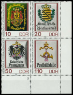 DDR ZUSAMMENDRUCK Nr VB1 3306-3309 Postfrisch VIERERBLO X05143A - Zusammendrucke