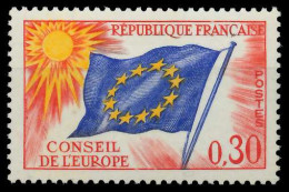 FRANKREICH DIENSTMARKEN EUROPARAT Nr 11 Postfrisch SADFB46 - Ungebraucht