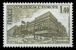 FRANKREICH DIENSTMARKEN EUROPARAT Nr 25 Postfrisch SADFDBE - Mint/Hinged