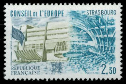 FRANKREICH DIENSTMARKEN EUROPARAT Nr 29 Postfrisch SADFE32 - Mint/Hinged