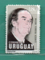 803a URUGUAY 1993 YT 1428 Mint-Algo De óxido-Homenaje A Wilson Ferreira AldunateTT: Política - Uruguay