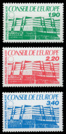 FRANKREICH DIENSTMARKEN EUROPARAT Nr 40-42 Postfrisch SAE3F92 - Mint/Hinged
