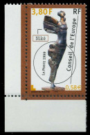 FRANKREICH DIENSTMARKEN EUROPARAT Nr 56 Postfrisch ECKE X05F802 - Mint/Hinged